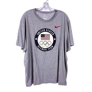 United States Olympic Team XXL 2XL NIke Tee Dri-Fit USA